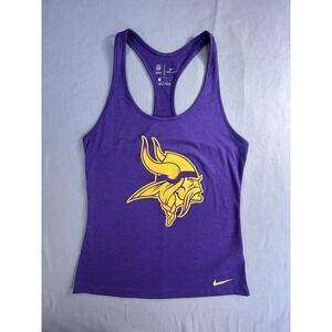 Nike Dri Fit NFL Minnesota Vikings Tank Women's Small Football‎